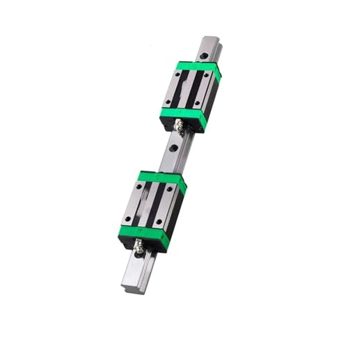 Linearführungsschiene 2PC Linear Square Rail + 4PC Schlitten + 1PC Kugelumlaufspindel + Endstütze + Kupplung + Mutterngehäuse CNC-Set(HGR20-300 1605-300) von DAISHUJIE