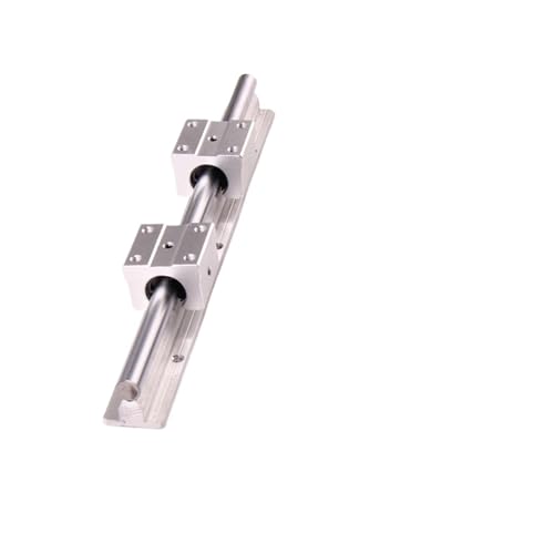 Linearführungsschiene 2Set SBR12 300-1500mm Vollständig Unterstützte Lineare Schienengleitwellenstange Mit 4Pcs SBR12UU Lagerblock(600mm) von DAISHUJIE