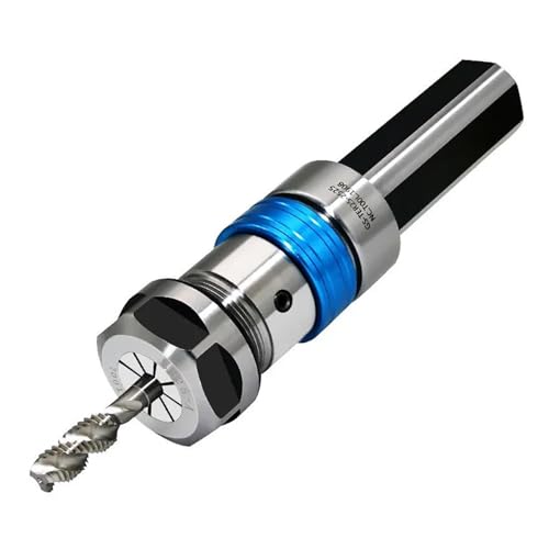 Teleskop-Gleitgewindebohrerhalter Gewindebohrfutter teleskop TER20 TER25 ER20 ER25 D20 25 for CNC drehmaschine tap überlast schutz Drehmoment Tippen halter(Square handle,D20-VER20-70) von DAISHUJIE