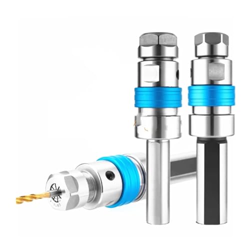 Teleskop-Gleitgewindebohrerhalter Werkzeughalter mit geradem Schaft C16 C20 C25 Morse-Werkzeughalter MT2 MT3 MT4 TER16 TER20 TER25 einziehbarer schwimmender Werkzeughalter for Tippen(GS16-TER16-80) von DAISHUJIE