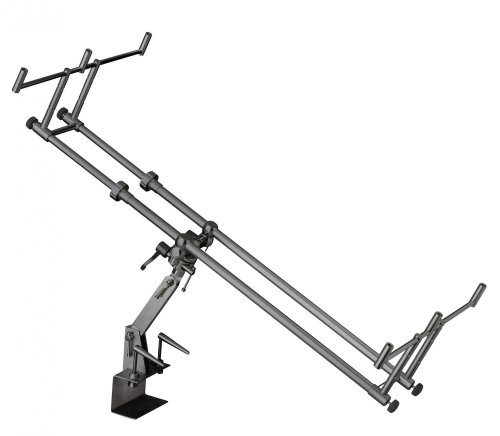 Daiwa Infinity Boot Rod Pod, für 3 Ruten, schwarz, stufenlos verstellbar, 18800-900 von Daiwa