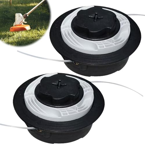 DAJASD 2 STK Autocut C6-2 Mähkopf für Motorsense, Mähkopf Trimmerkopf kompatibel mit FS38 FS40 FS45 FS50 FSE60 FSE71 FSE81, Ersatz-Trimmerkopf, Fadenkopf Ersatzteil DAJASD 2 STK Autocut C6-2 Mähkopf für Motorsense, Mähkopf Trimmerkopf kompatibel mit FS38 FS40 FS45 FS50 FSE60 FSE71 FSE81, Ersatz-Trimmerkopf, Fadenkopf Ersatzteil von DAJASD