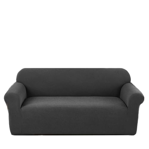 DAJAVE High Stretch Sofa Überzug 3 Sitzer, Couch Bezug rutschfest, Sofabezug 3 Sitzer Superweich Elasthan Sofaüberwurf für Hunde Haustier Couchbezug Möbelschutz mit Elastischen Boden Überwurf von DAJAVE