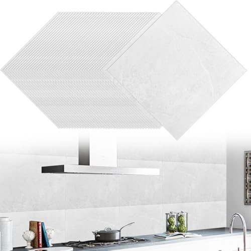 DAJAVE PVC Bodenbelag Betonoptik, 30cm x 30cm Vinylboden Selbstklebend Bodenfliesen Betonoptik Grau Klebefliesen Boden, Vinylboden Rutschfest, Wasserfest, Vinyl Fliesen Wohnzimmer (Anthrazitgrau) von DAJAVE
