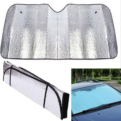 3 pcs Sonnenschutz Auto Frontscheibe für VW Crafter 2017+, Auto Windschutzscheibe Sonnenblende Faltbar Sonnenschutz Windschutzscheiben Abdeckung von DAJINGFEI