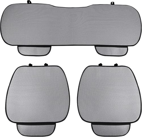 DAJINGFEI 3 Stück Auto Sitzauflagen für Ford Transit (2013-2024), Auto Fahrzeug Sitzschut Anti Rutsch Autositzschoner Sitzauflagen Vordersitze Autositzauflage,B von DAJINGFEI