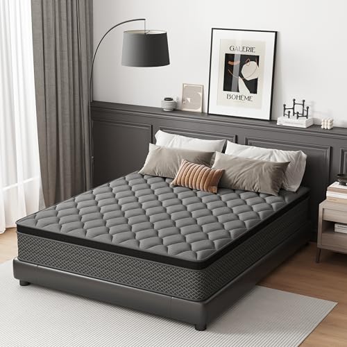 DAJIYUHC Matratze 140x200 cm Boxspringbett Härtegrad H3, Geeignet für Kinder und Erwachsene, Öko-Tex Zertifiziert, Ergonomische 7 Zonen Matratze Höhe 20 cm von DAJIYUHC