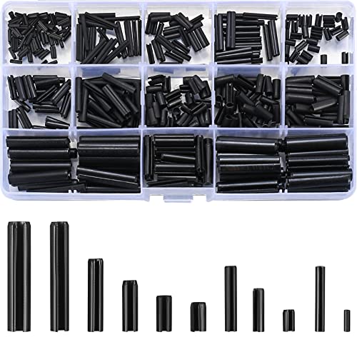 460 Stück Spannstift Hohlsplinte Sortiment Set, Klappsplinte, Hohl Federstifte, Hohlsplint Manganstahl - M1.5/M2/M2.5/M3/M4/M5/M6 460 Stück Spannstift Hohlsplinte Sortiment Set, Klappsplinte, Hohl Federstifte, Hohlsplint Manganstahl - M1.5/M2/M2.5/M3/M4/M5/M6 von DAJMAIEZ