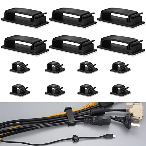 60 Stück Selbstklebende Kabelclips – Kabelhalter und Kabelmanagement für TV, PC, Laptop, Ethernet-Kabel, Schreibtisch, Zuhause und Büro 60 Stück Selbstklebende Kabelclips – Kabelhalter und Kabelmanagement für TV, PC, Laptop, Ethernet-Kabel, Schreibtisch, Zuhause und Büro von DAJMAIEZ