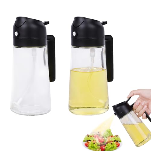 DAJOOEE 2 päckchen Ölsprüher Sprühflasche Für Speiseöl Ölsprüher Für Speiseöl Sprühflasche Öl zum Kochen Backen von DAJOOEE