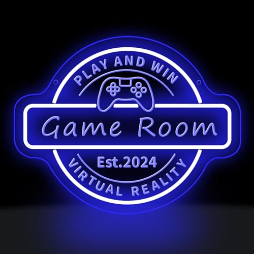 DAKABUKA Game Zone Leuchtreklame Game Controller LED Neon Lichter Gamer LED Neonlicht Gaming Zone Neon Lichter Wand für Spielzimmer Dekoration Geschenk für Teenager,Freunde,Jungen DAKABUKA Game Zone Leuchtreklame Game Controller LED Neon Lichter Gamer LED Neonlicht Gaming Zone Neon Lichter Wand für Spielzimmer Dekoration Geschenk für Teenager,Freunde,Jungen von DAKABUKA