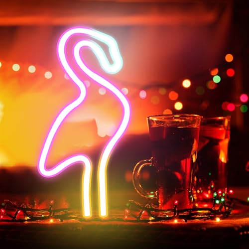 Flamingo Neon Led Lights Neon Signs Neon Lights USB oder batteriebetriebene Neon Light Sign Neon Lampe für Wanddekor Neon Nachtlicht Led Neon Lights für Home Party Weihnachten Kinder Geschenk Flamingo Neon Led Lights Neon Signs Neon Lights USB oder batteriebetriebene Neon Light Sign Neon Lampe für Wanddekor Neon Nachtlicht Led Neon Lights für Home Party Weihnachten Kinder Geschenk von DAKABUKA