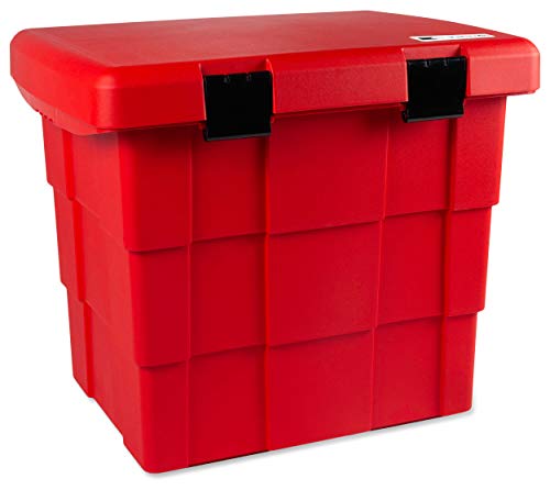 Streugutbehälter 108 ltr. ROT, Streugutbox, Streusalzbox, Sandbox, Lagerbehälter, Pick-up Box, Anhängerbox von DAKEN