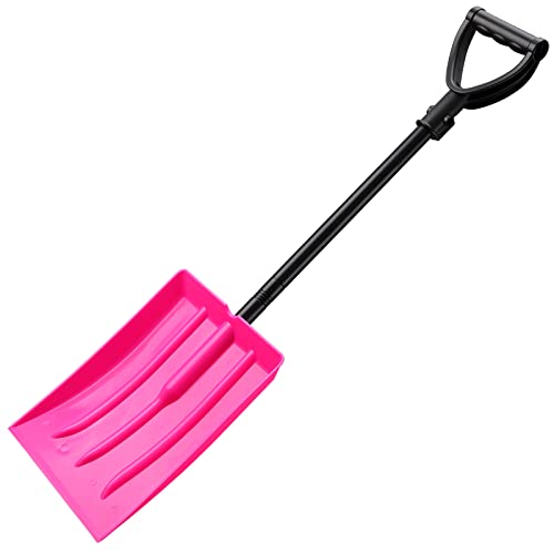 Schneeschaufeln Strandschaufel für Kinder, Rostfrei Kinderschaufel Metall Stiel mit Gesamtlänge 84 cm, Robuster und Stabiler Kunststoff Schneeschaufeln Strandschaufel für Kinder, Rostfrei Kinderschaufel Metall Stiel mit Gesamtlänge 84 cm, Robuster und Stabiler Kunststoff von DAKEPOLE