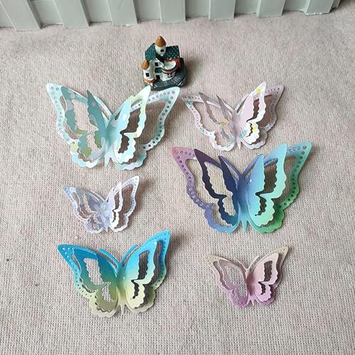 3 Stück 3D Schmetterling Metall Stanzformen, Zigaretten, Sexualprodukte von DAKLUNAR
