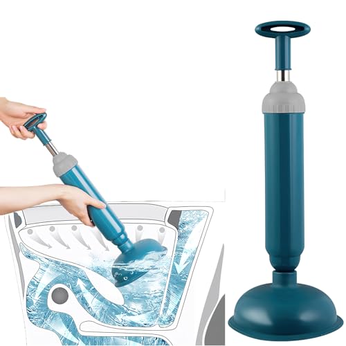 Pömpel Pümpel Saugglocke Abfluss Spülbecken Plunger Abflusspumpe Pressluft Rohrreiniger Druckluft Rohrfrei Pumpe für Badezimmer Toilette Badewannen Duschen Pömpel Pümpel Saugglocke Abfluss Spülbecken Plunger Abflusspumpe Pressluft Rohrreiniger Druckluft Rohrfrei Pumpe für Badezimmer Toilette Badewannen Duschen von DAKLUNAR