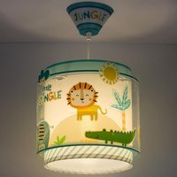 Dalber - Kinderzimmer Pendelleuchte Little Jungle fluoreszierend - multicolour von DALBER