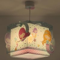 Dalber - Kinderzimmer Pendelleuchte Mermaids in Mehrfarbig und Weiß - multicolour von DALBER