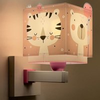 Kinderzimmer Wandleuchte p Baby Jungle Pink in Rosa und - red - Dalber von DALBER