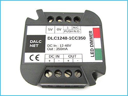 Dalcnet Easy Led Fader Dimmer Driver DC 12 V-48 V CC 350 mA Dimmerabile Con Pulsante N.O. DLC1248 – 1 CC350 Dalcnet Easy Led Fader Dimmer Driver DC 12 V-48 V CC 350 mA Dimmerabile Con Pulsante N.O. DLC1248 – 1 CC350 von DALCNET