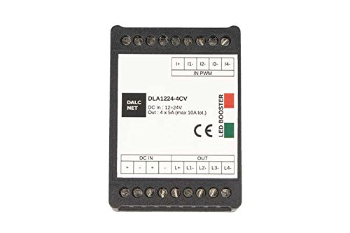 Dalcnet dla1224 – 4 CV Booster Verstärker PWM 4 Kanäle 12 V 24 V 10 A Dalcnet dla1224 – 4 CV Booster Verstärker PWM 4 Kanäle 12 V 24 V 10 A von DALCNET