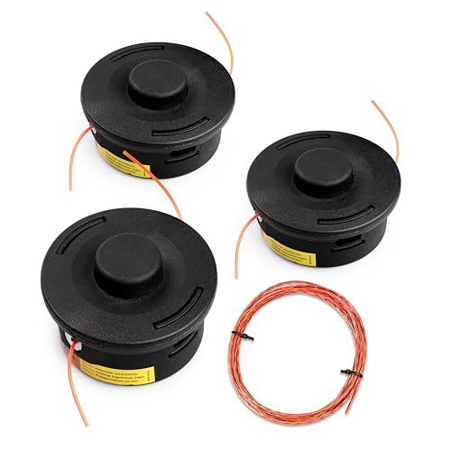 DALEPRO Trimmerkopf 4002 710 2108 für Rasentrimmer Unkrautfresser kompatibel mit Stihl FS55 FS56 FS70 FS80 FS85 FS90 FS91R FS94R FS100RX FS110 FS111RX FS120 FS130 FS131 FS240 (3 Stück) von DALEPRO