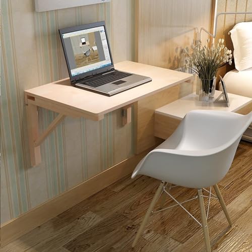 Klappbarer Computertisch für kleine Räume, Küche, Esstisch, Hängetisch, Wandtisch (Größe: 75 x 50 cm) von DALIZA