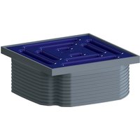 Dallmer DallDrain Pure Aufsatz 100x100mm, Nachtblau Dallmer DallDrain Pure Aufsatz 100x100mm, Nachtblau von DALLMER