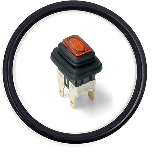 DALOCA Schalter für Kaffee Frog mit Dichtungsring (Orange) von DALOCA