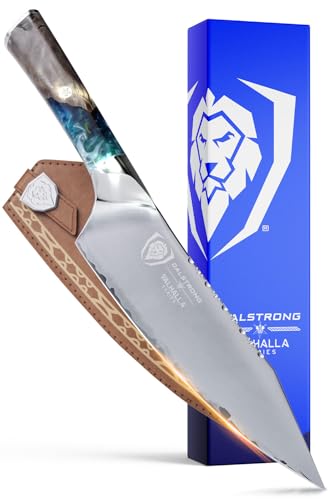 DALSTRONG Chef Knife - 20 cm - Valhalla Series - 9cr18mov Steel - Resin & Wood Handle - w/Sheath von DALSTRONG