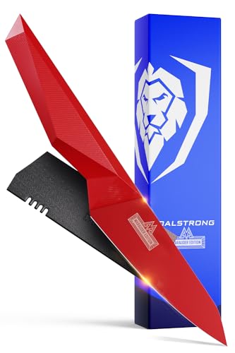 DALSTRONG Paring Knife - 3.75" - Shadow Black Series - Black Titanium Nitride Coated - High Carbon - 7CR17MOV-X Vacuum Treated Steel- Sheath - NSF Certified von DALSTRONG