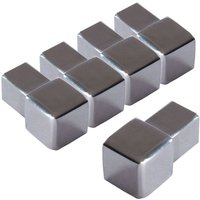 Dalsys - Endstück für Fliesenschiene Quadratprofil Edelstahl, Fliesenprofil - Poliert 10mm, 5 Stück von DALSYS
