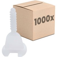 Fliesen Nivelliersystem, Verlegehilfe Set, Fliesenleger Werkzeug, ergonomisch - 2mm 1000 Laschen - Dalsys von DALSYS