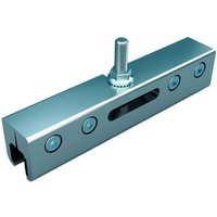 Schiebetürsystem Erweiterungsset für Glasschiebetür cw 75 Silber raumsparende Türinstallation, für Türen bis 100kg, für Wanddicke 100/125 von DALSYS