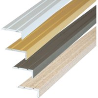Treppenkantenprofil selbstklebend - 200cm x 25mm x 20mm Gold von DALSYS