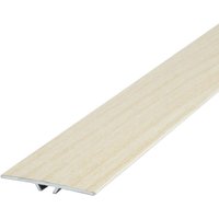 Dalsys - bergangsprofil flach inkl. Befestigungsmaterial - 40mm x 90cm Ahorn Hell von DALSYS