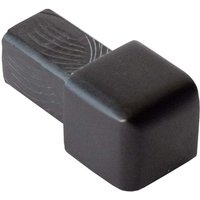 Dalsys - Endstück für Fliesenschiene Quadratprofil Aluminium (eloxiert), Fliesenprofil - Schwarz 8mm, 1 Stück von DALSYS