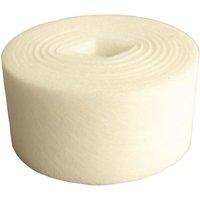 Dalsys - Glasfaser Fugendeckstreifen Weiß, Fugenband, Glasfaserband, Bewehrungsstreifen zum Verspachteln von Gipskartonplatten, rissfest - 5cm x 25m von DALSYS