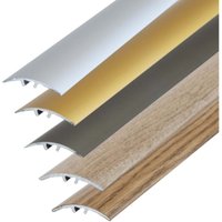 Übergangsprofil Anpassungsprofil inkl. Befestigungsmaterial - 180cm x 50mm Champagner von DALSYS