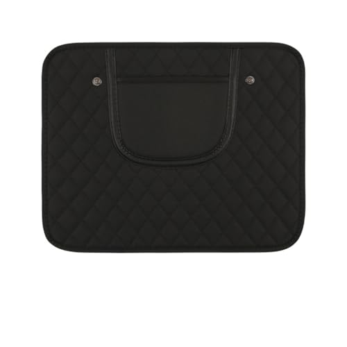 DALUJIE 2 Stück Rückenlehnenschutz Auto für BMW X3 (G45) 2024, Auto-Rücksitze Leder Anti-Kick-Pad Auto Kick Matte Rücksitzschoner Wasserdichter,Black von DALUJIE