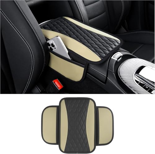 DAMALILI Auto Armlehnen Auflage für BMW X4 F26, Armlehne Auto Box Pad Auto Armlehnen Polster Auto-Mittelkonsolenpolster Autoinnenraum,B von DAMALILI