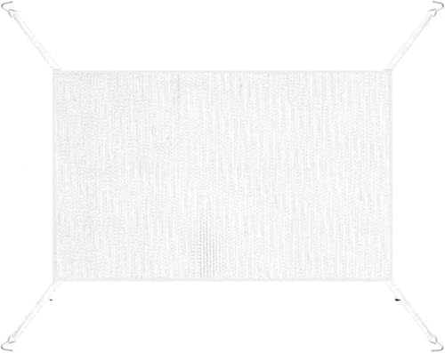 DAMALILI Auto Kühlergrill Schutznetz für Land Rover Defender 90 2020 2021 2022 2023 2024, Motorhauben-Motorstoßstangennetz Hochdichtes Wassertanknetz Gegen LaubInsekten,White von DAMALILI
