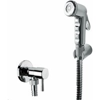Duschset für Toilette in Chromfarbe Damast 14176 Chrom von DAMAST