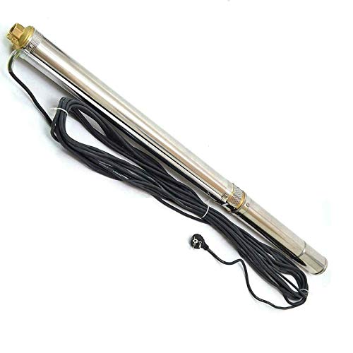 Hochwertige 3" Tiefbrunnenpumpe 3000l/h 15,2 bar Edelstahl Förderhöhe 152 m von DAMBAT