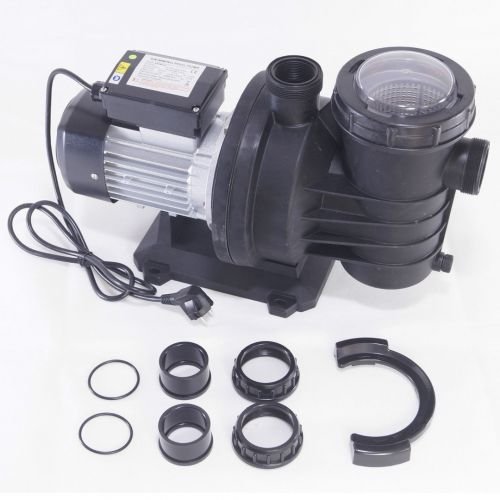Poolpumpe 1,1kW 23400 l/h Filterpumpe Schwimmbadpumpe Umwälzpumpe Muffe Ø 50 mm Poolpumpe 1,1kW 23400 l/h Filterpumpe Schwimmbadpumpe Umwälzpumpe Muffe Ø 50 mm von DAMBAT