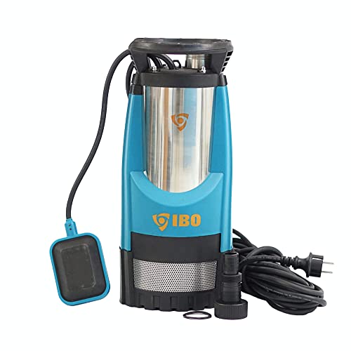 Tauchpumpe Tauchdruckpumpe 4,4 bar 1200W 6300l/h Regenwasser Wasserpumpe von DAMBAT