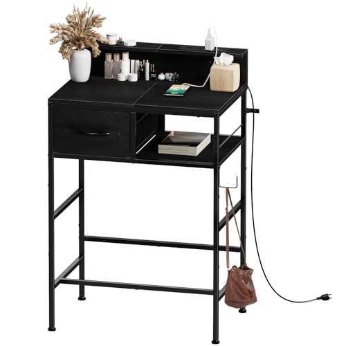 DAMEING Kleiner Schminktisch (Schwarz, 59,9 cm) von DAMEING
