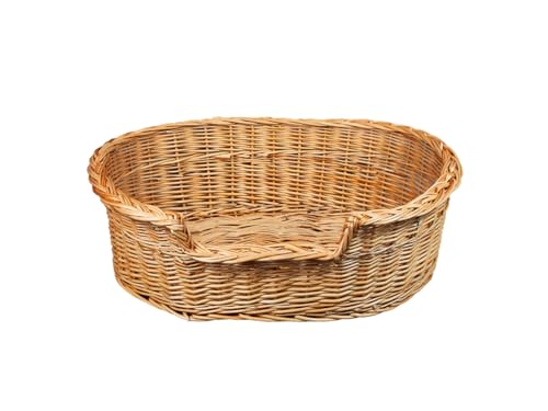 DAMIAN WIKLINA NATURALNE PRODUKTY Z DREWNA I WIKLINY Hundebett – Katzenbett – Hundeliege – Katzenliege – Katzenkorb – Hundekorb aus Weide – Hundekörbchen – BTH 43x28x10/14 cm – Kein Kissen DAMIAN WIKLINA NATURALNE PRODUKTY Z DREWNA I WIKLINY Hundebett – Katzenbett – Hundeliege – Katzenliege – Katzenkorb – Hundekorb aus Weide – Hundekörbchen – BTH 43x28x10/14 cm – Kein Kissen von Damian-Wiklina