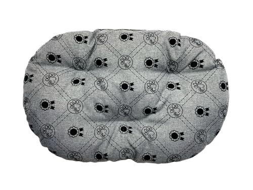 Hundekissen – Katzenkissen – ovale Größe 50 x 34 cm hellgrau Farbe – Hundebett – Katzenbett – Katzenmatte – Matratze für Hunde oder Katze – Waschbar – Ideal für Transportkörbe oder Tierbetten Hundekissen – Katzenkissen – ovale Größe 50 x 34 cm hellgrau Farbe – Hundebett – Katzenbett – Katzenmatte – Matratze für Hunde oder Katze – Waschbar – Ideal für Transportkörbe oder Tierbetten von Damian-Wiklina