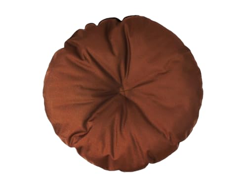 Hundekissen – Katzenkissen – rund Größe ⌀ 50 cm braune Farbe – Hundebett – Katzenbett – Katzenmatte – Matratze für Hunde oder Katze – Waschbar – Ideal für Transportkörbe oder Tierbetten Hundekissen – Katzenkissen – rund Größe ⌀ 50 cm braune Farbe – Hundebett – Katzenbett – Katzenmatte – Matratze für Hunde oder Katze – Waschbar – Ideal für Transportkörbe oder Tierbetten von Damian-Wiklina